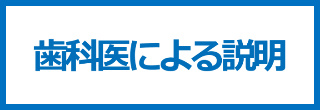 歯科医による説明